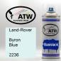 Preview: Land-Rover, Byron Blue, 2236: 400ml Sprühdose, von ATW Autoteile West.